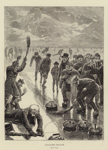 Match de curling - William Small
